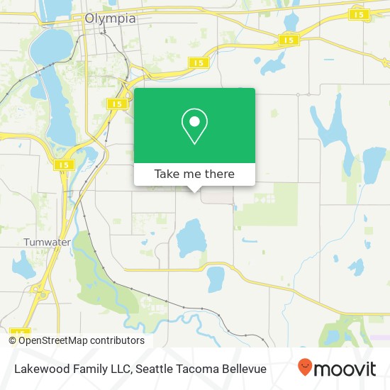 Mapa de Lakewood Family LLC