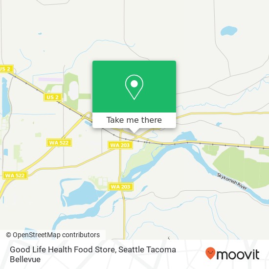 Good Life Health Food Store map