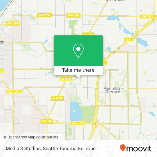 Media 3 Studios map