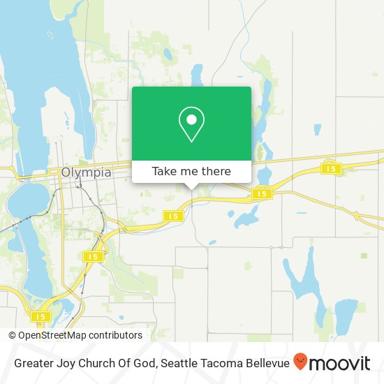 Greater Joy Church Of God map