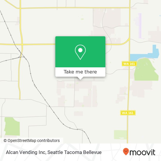 Alcan Vending Inc map