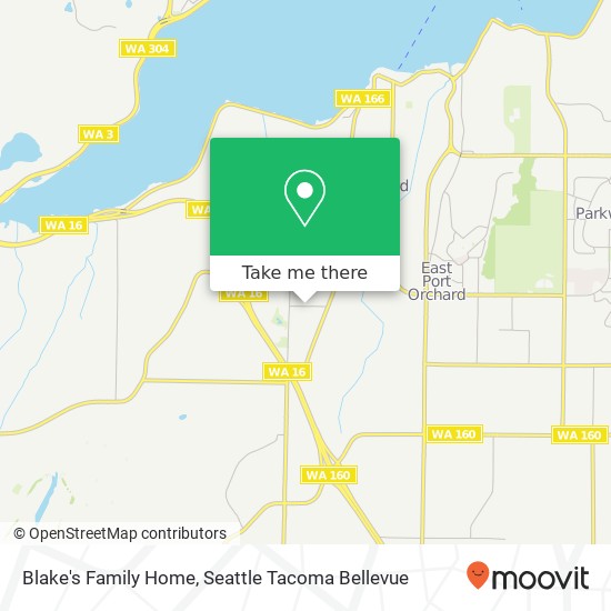 Mapa de Blake's Family Home