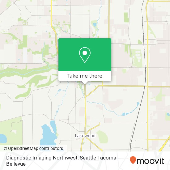 Diagnostic Imaging Northwest map