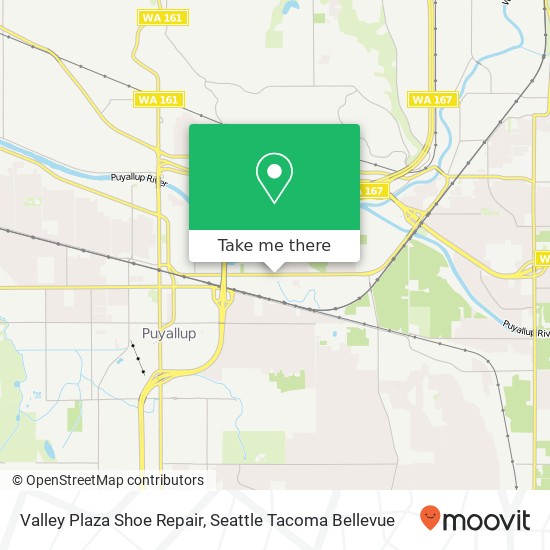 Valley Plaza Shoe Repair map