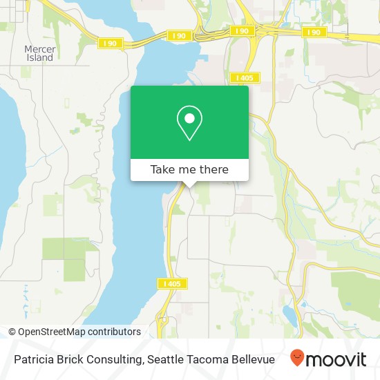 Patricia Brick Consulting map