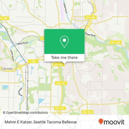 Melvin E Katzer map