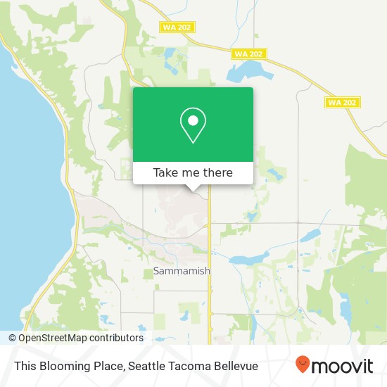 This Blooming Place map