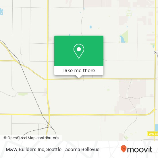 M&W Builders Inc map