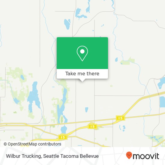 Wilbur Trucking map