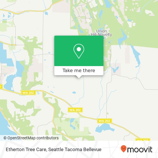 Etherton Tree Care map