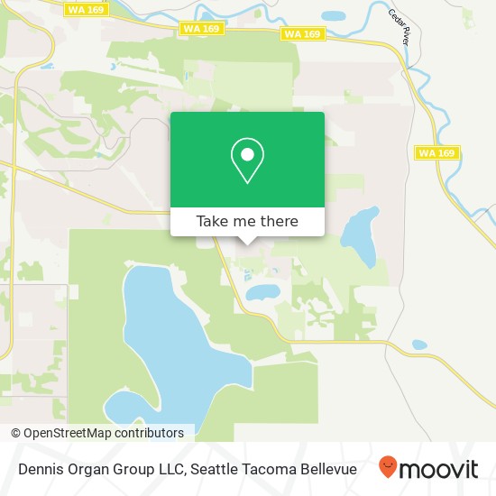 Mapa de Dennis Organ Group LLC