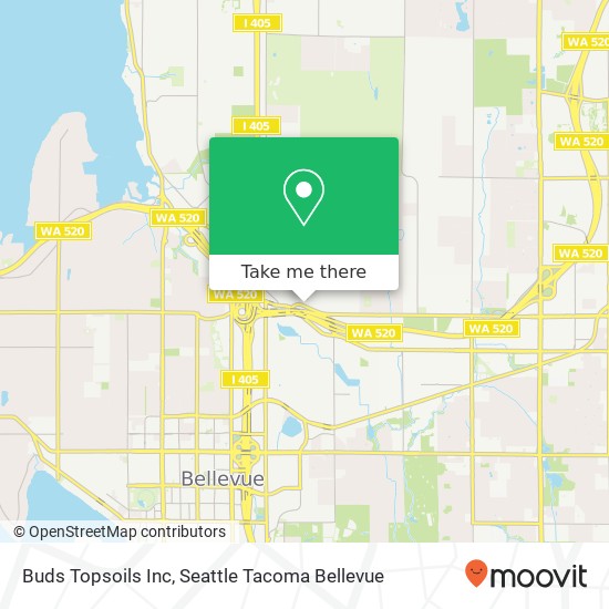 Mapa de Buds Topsoils Inc