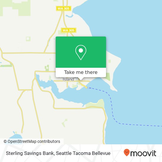 Sterling Savings Bank map