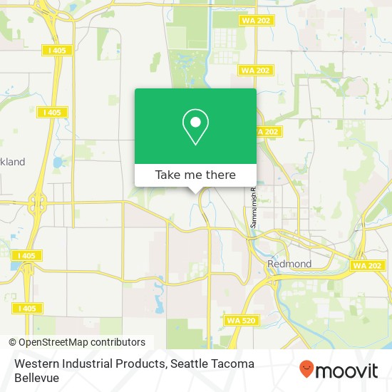 Western Industrial Products map