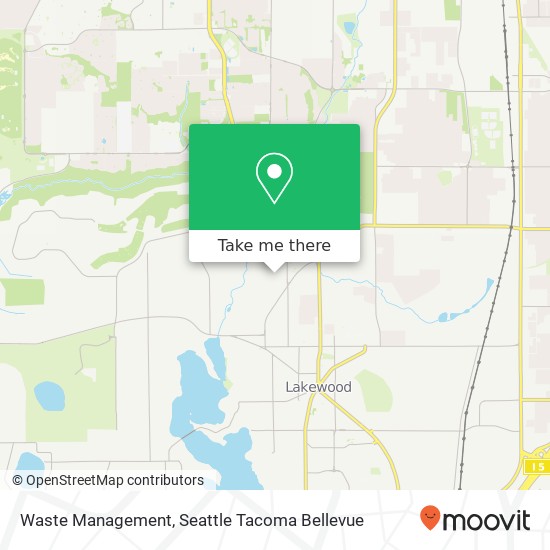 Waste Management map