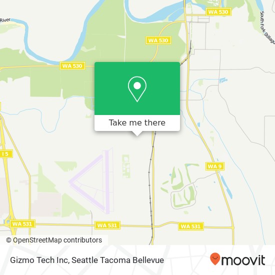Gizmo Tech Inc map