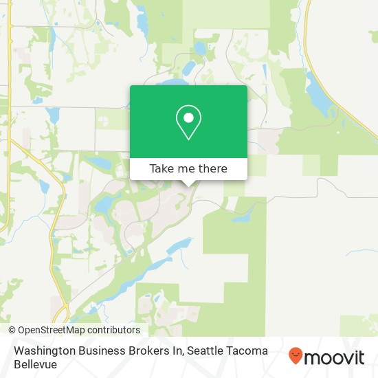 Washington Business Brokers In map