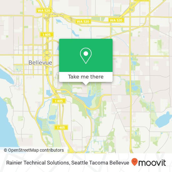 Rainier Technical Solutions map