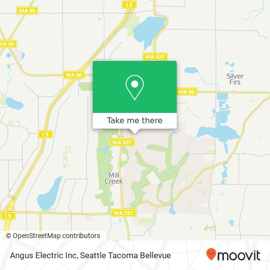 Angus Electric Inc map