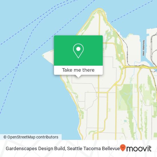 Gardenscapes Design Build map