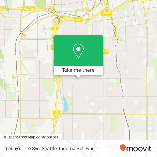 Lenny's Tire Svc map