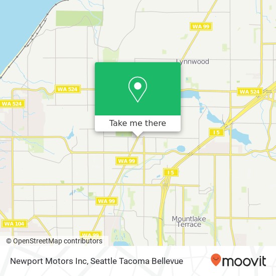 Mapa de Newport Motors Inc