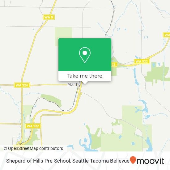 Mapa de Shepard of Hills Pre-School
