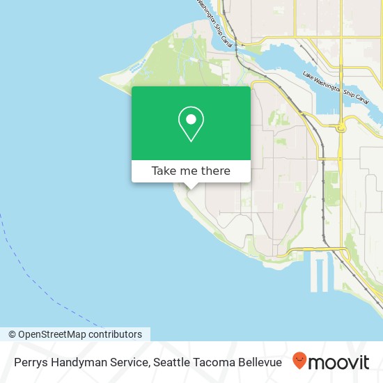 Mapa de Perrys Handyman Service