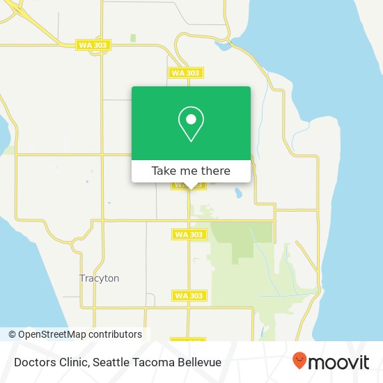 Doctors Clinic map