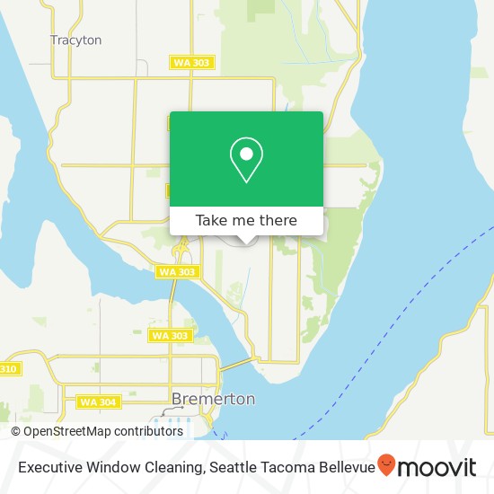 Executive Window Cleaning map