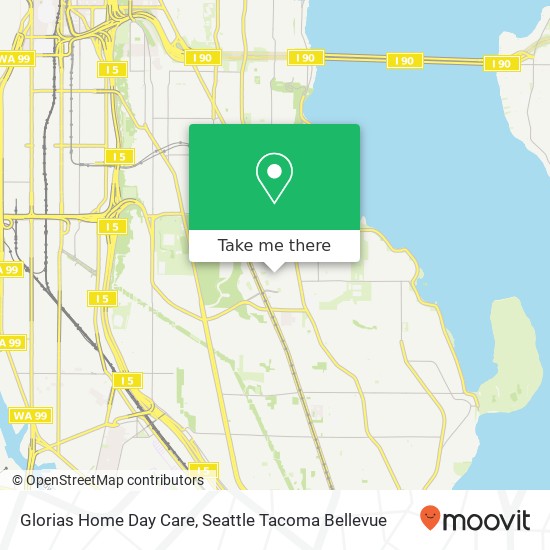 Glorias Home Day Care map