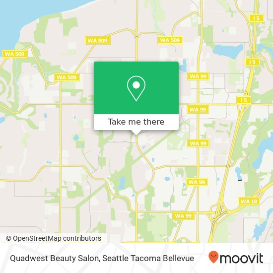 Mapa de Quadwest Beauty Salon