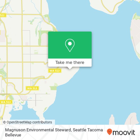 Mapa de Magnuson Environmental Steward