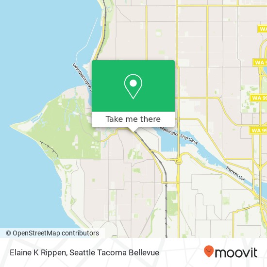 Elaine K Rippen map