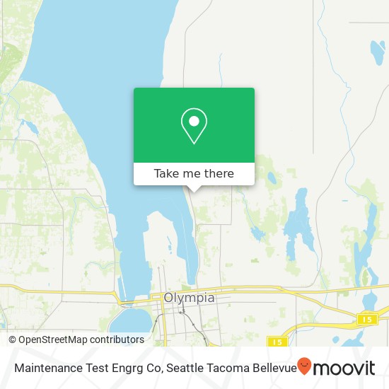 Maintenance Test Engrg Co map