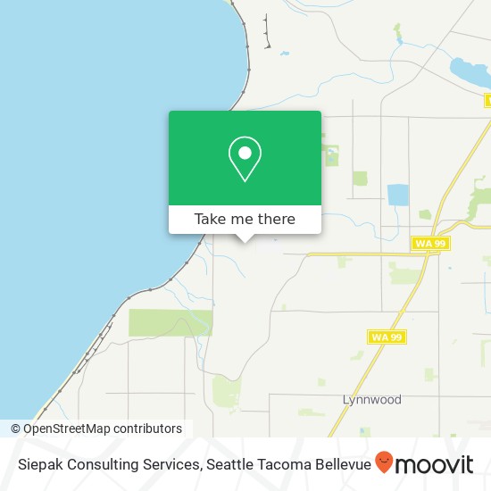 Siepak Consulting Services map