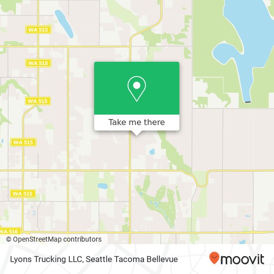 Lyons Trucking LLC map