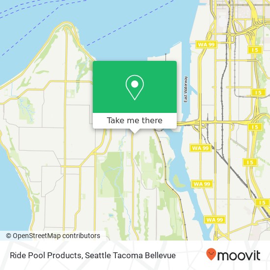 Ride Pool Products map