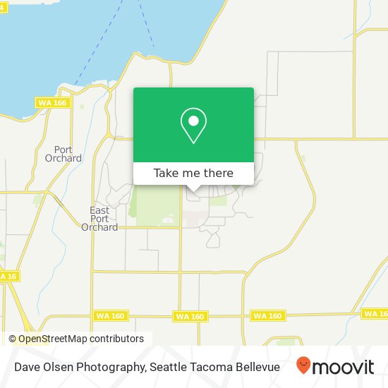 Dave Olsen Photography map