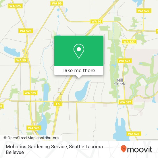 Mohorics Gardening Service map