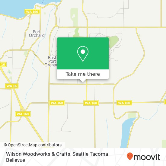 Mapa de Wilson Woodworks & Crafts