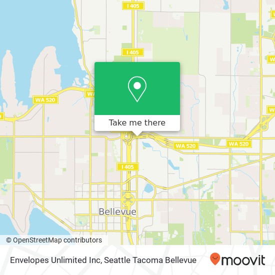 Envelopes Unlimited Inc map