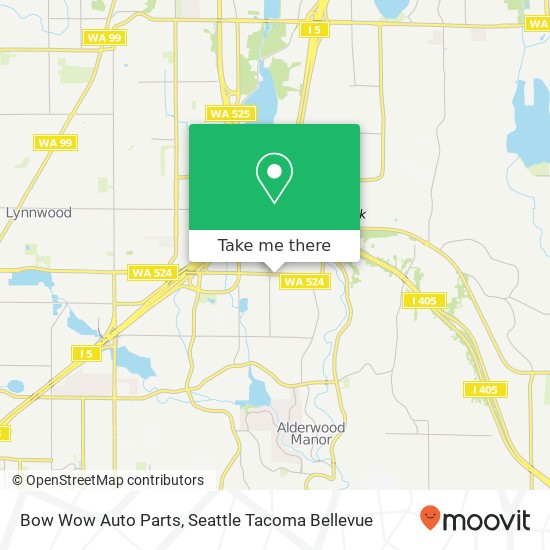 Bow Wow Auto Parts map