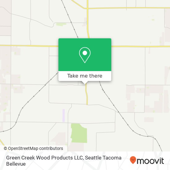 Mapa de Green Creek Wood Products LLC
