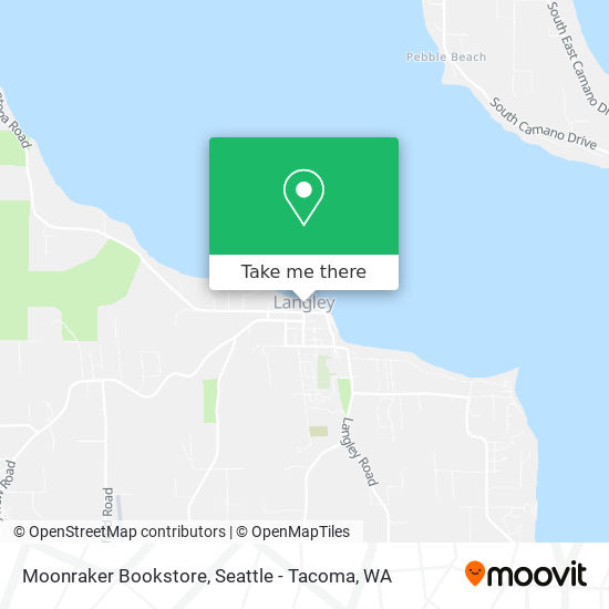 Mapa de Moonraker Bookstore