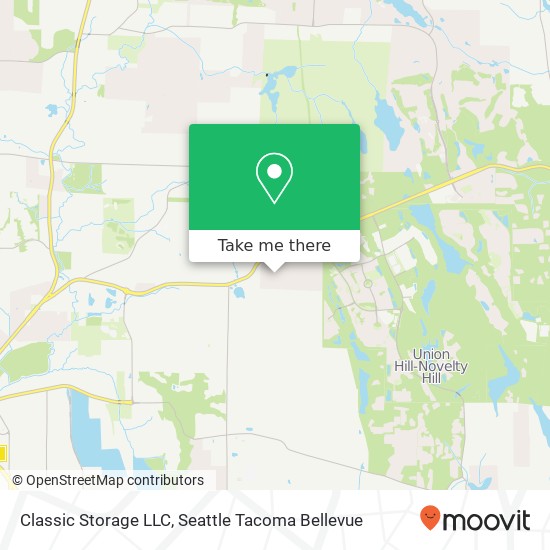 Mapa de Classic Storage LLC