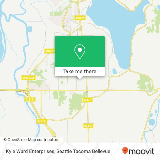 Kyle Ward Enterprises map