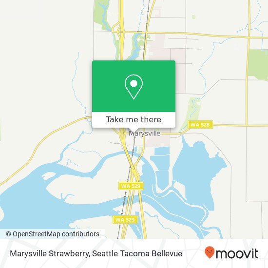 Marysville Strawberry map