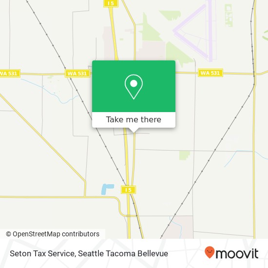 Seton Tax Service map