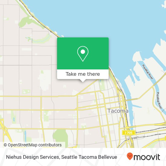 Niehus Design Services map